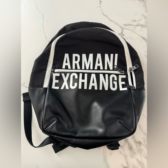 Armani Exchange Handbags - Armani Exchange Backpack 🎒 B&W